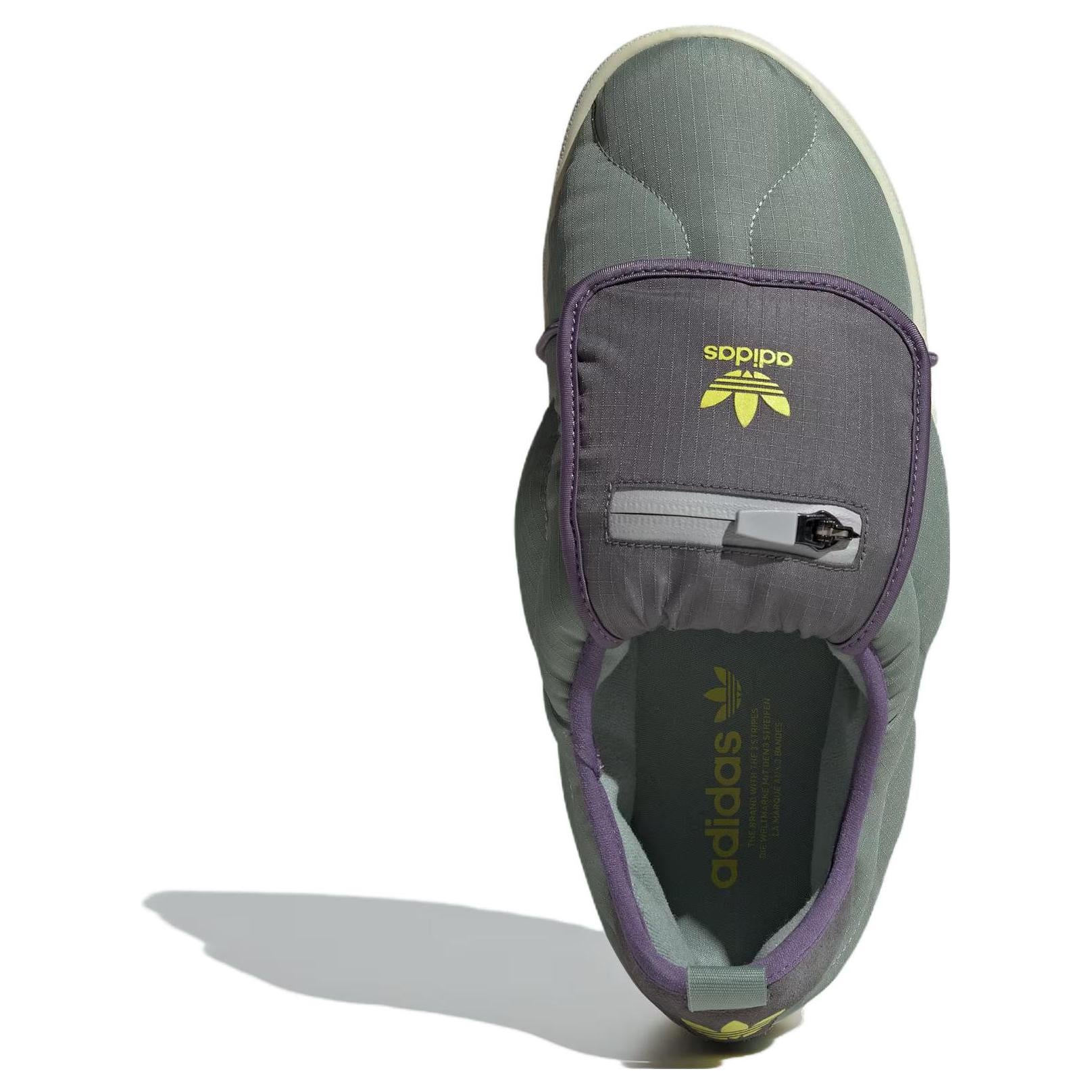 Adidas Puffylette Silver Green  vjsneaker.com