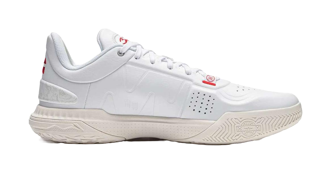 LiNing GenerationZ Slip Resistant Abrasion Resistant Low top Basketball Shoes Mens White  VJSNEAKER