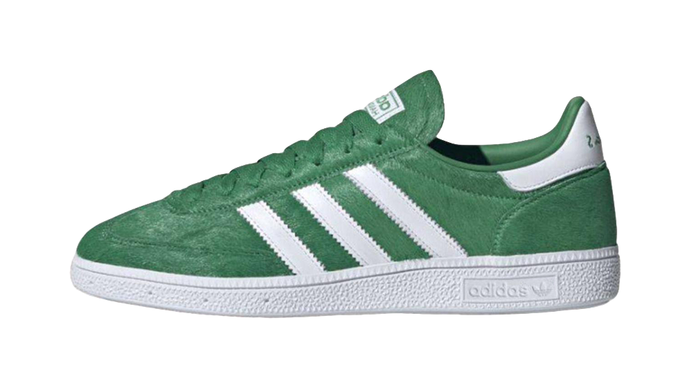 Adidas Originals Handball Spezial Green/Cloud White sneakers  vjsneaker.com