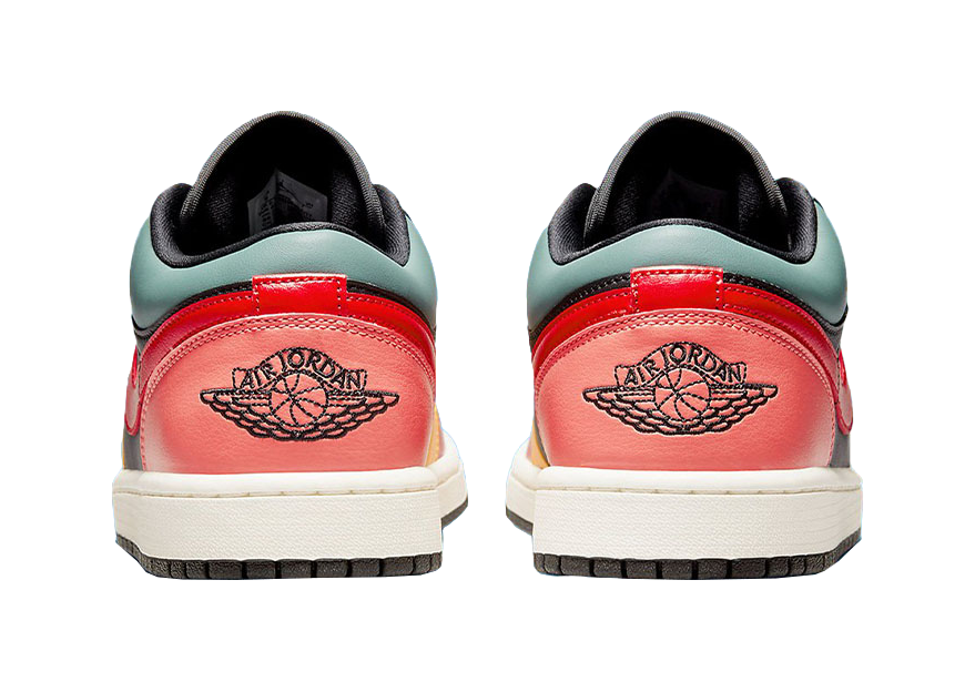 Air Jordan 1 Low Se Black Multi Color Womens  vjsneaker.com