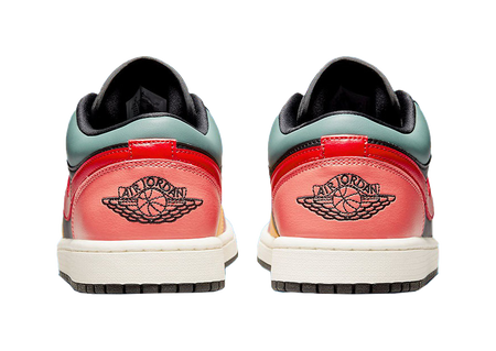 Air Jordan 1 Low Se Black Multi Color Womens  vjsneaker.com