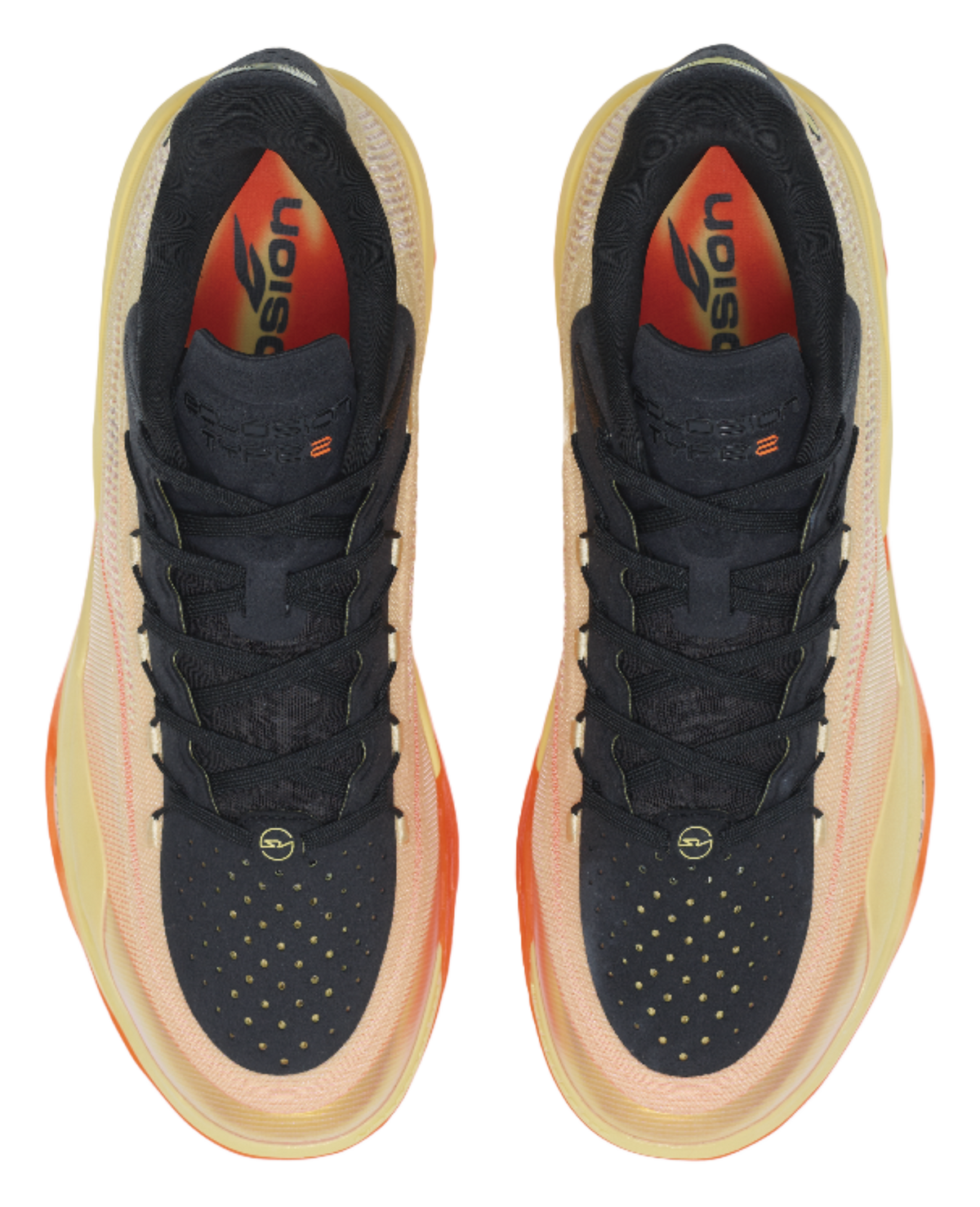 ANTA SNEAKERVERSE Eclosion Type 2 "Dawn" 112621104V-2 - Basketball Shoe Unisex Yellow Orange Red