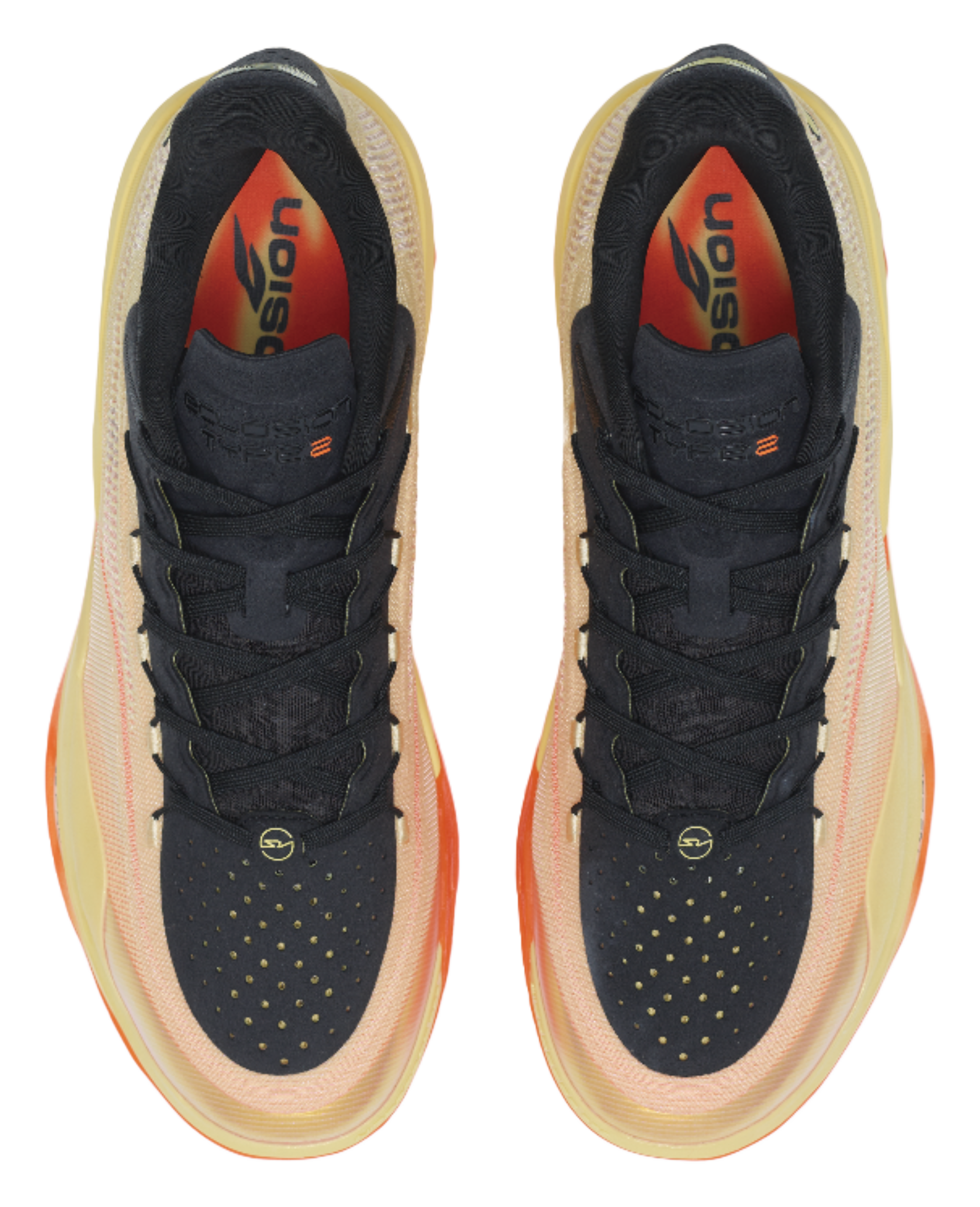 ANTA SNEAKERVERSE Eclosion Type 2 "Dawn" 112621104V-2 - Basketball Shoe Unisex Yellow Orange Red