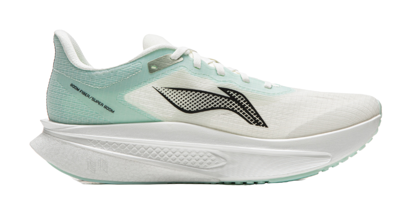 Li-Ning Feidian 6 Challenger "White Green" ARMW003-4 - Running Shoe Unisex White Green