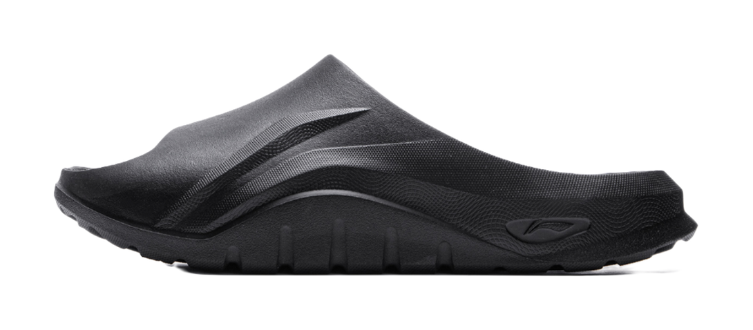 YINGXIONGLIANMENGYONGCHIPAIDUI x LiNing Soft Clap Slip Resistant Abrasion Resistant Slide Slippers Unisex Black 