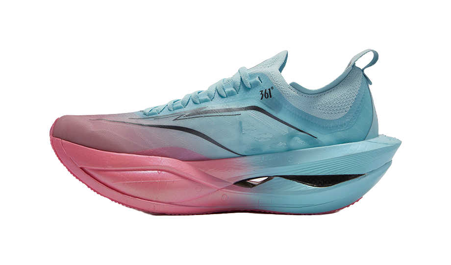 361° Feidiao Future 2.0 Shock Absorbers Slip Resistant Breathable Low Top Casual Running Shoes Unisex Blue Pink 