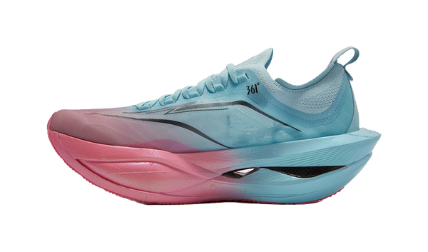 361° Feidiao Future 2.0 Shock Absorbers Slip Resistant Breathable Low Top Casual Running Shoes Unisex Blue Pink 