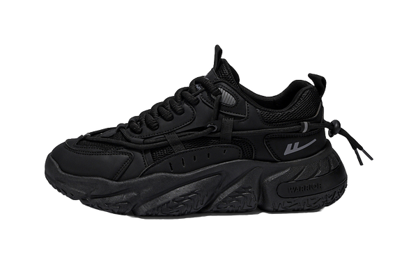 Warrior Warrior Anti-Slip Wear-Resistant Breathable Lightweight Height Increasing Warm Low-Top Chunky Sneakers Unisex 