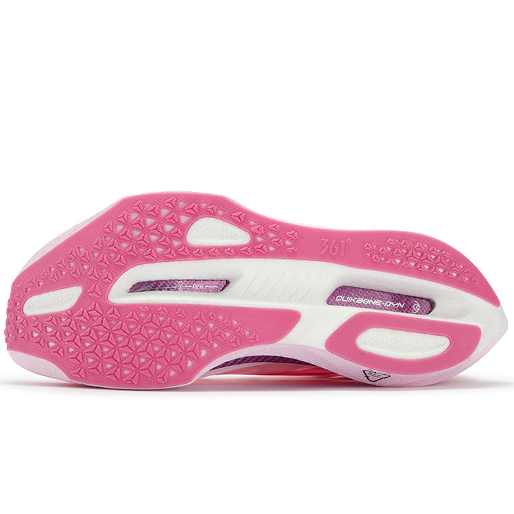 361° Flame 5 Cushioning Abrasion Resistant Breathable Low top Running Shoes Unisex Pure White Pink