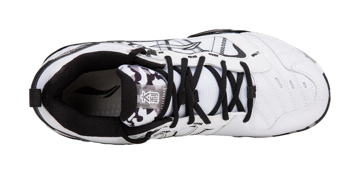 Li-Ning Invincible ACE "White Black" AYZW007-3 - Badminton Shoe Unisex White