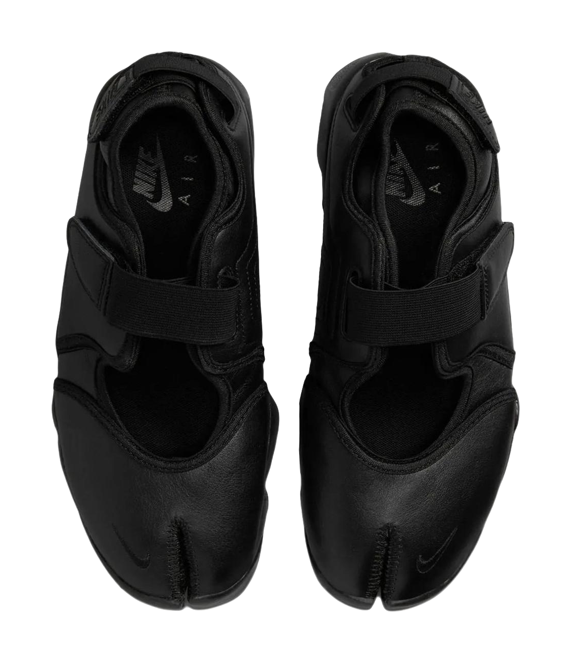 Nike Air Rift Leather Triple Black Womens  vjsneaker.com