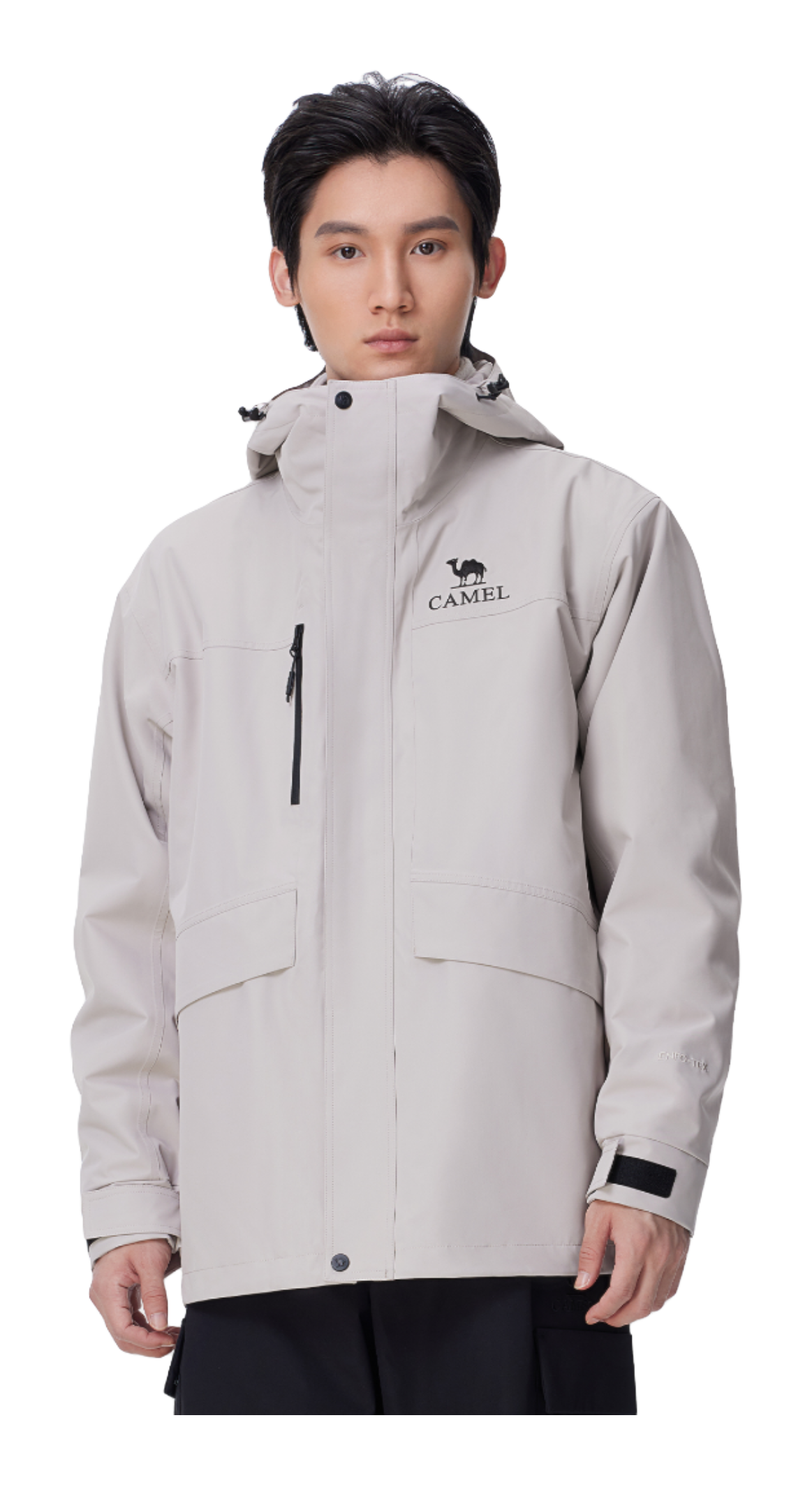 CAMEL All weather Windbreaker Jacket Mens  vjsneaker.com