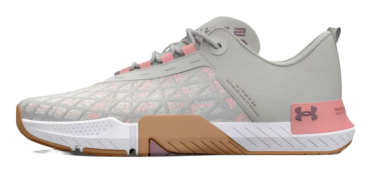 Under Armour TriBase Reign 5 White Clay Pink Fizz Womens  vjsneaker.com