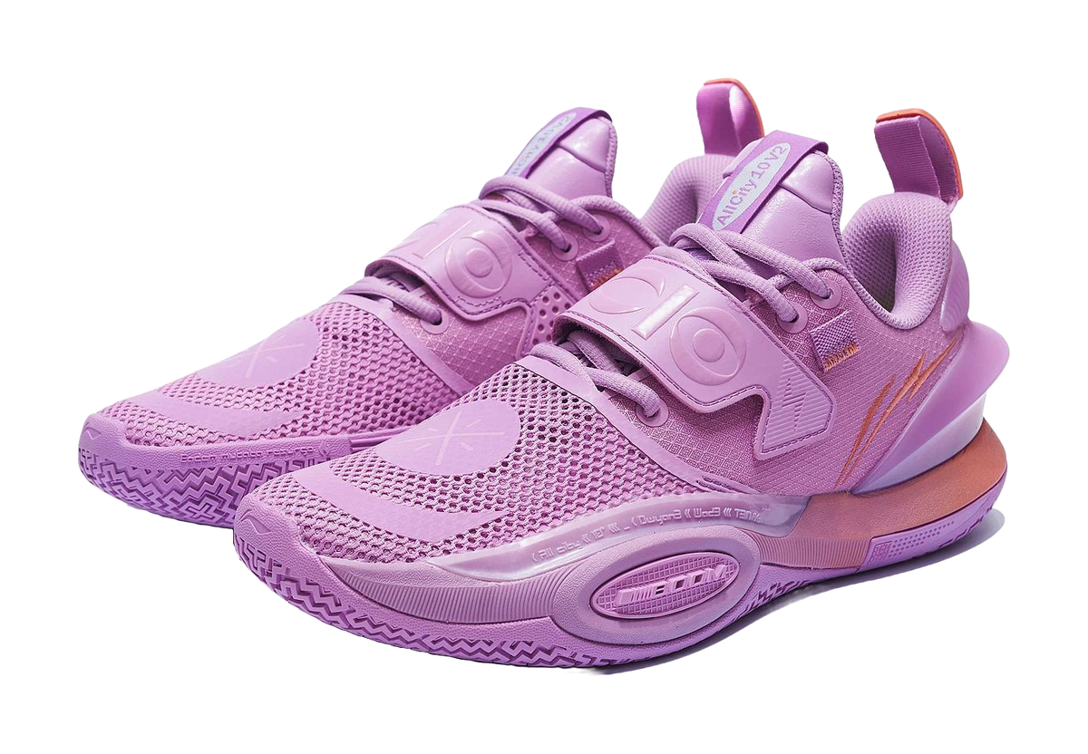 Li-Ning Wade All City 10 V2 'Lavender' - Basketball Shoes for Men Purple