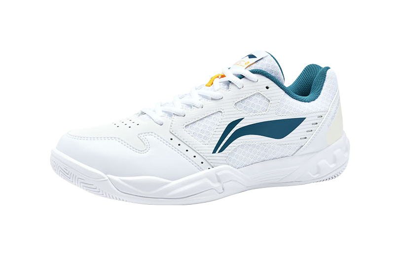 Li-Ning Light Feather Rocket Flash 2.0 "White/Green" AYTT023-6 - Badminton Shoe Unisex
