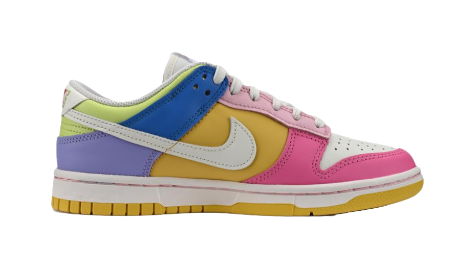 Nike Dunk Low Solar Flare Multi Color Womens  vjsneaker.com