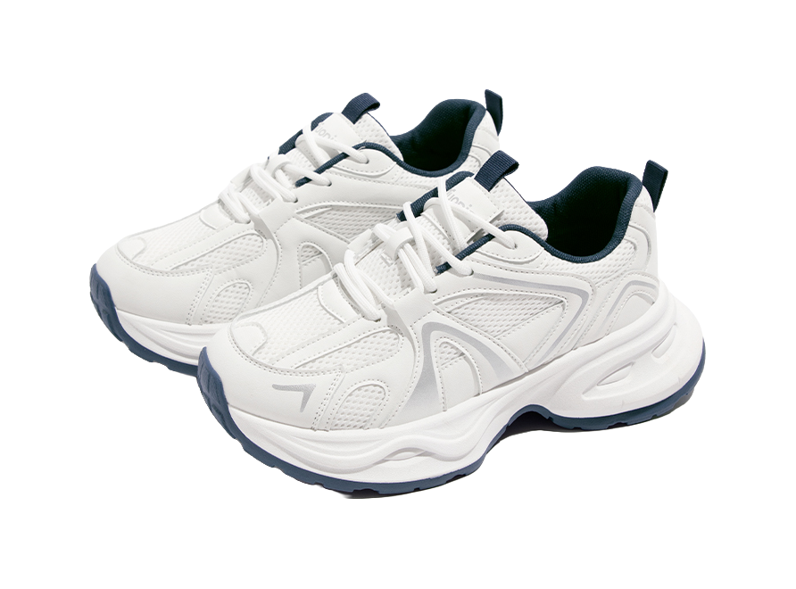 TUOPIN Abrasion Resistant, Breathable, Lightweight, Height Increasing Low top Chunky Sneakers Unisex 