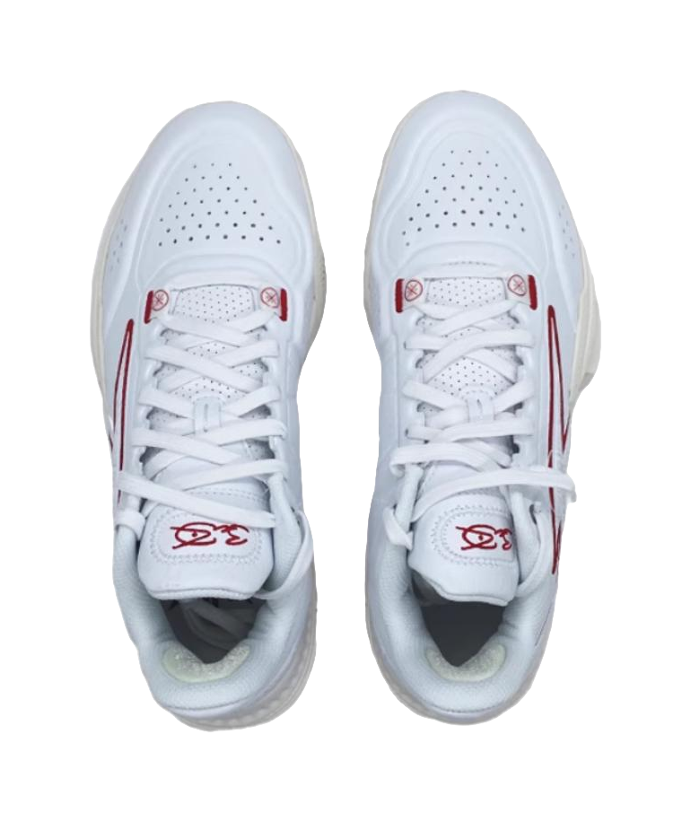 LiNing GenerationZ Slip Resistant Abrasion Resistant Low top Basketball Shoes Mens White  VJSNEAKER