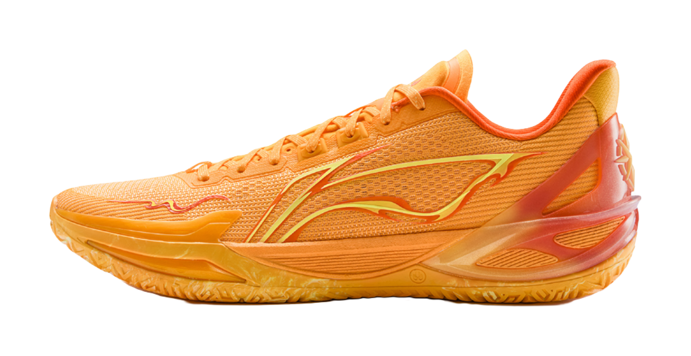 Li Ning Blade 6 V2 Low top All Around Performance Basketball Shoes Unisex Marigold Orange  vjsneaker.com