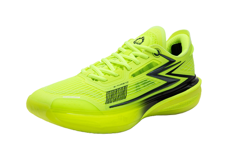 361° Speed BB Basketball Shoes Mens Low top Neon Solar Yellow/Obsidian Black  vjsneaker.com