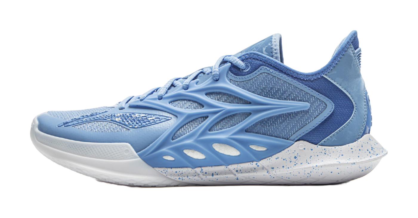 LiNing Speed 12 Cushioning, Wear Resistant Low top Basketball Shoes Mens Sky Blue  VJSNEAKER