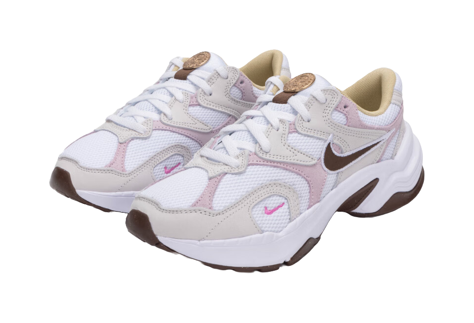 Nike AL8 White Pink Brown Womens  vjsneaker.com
