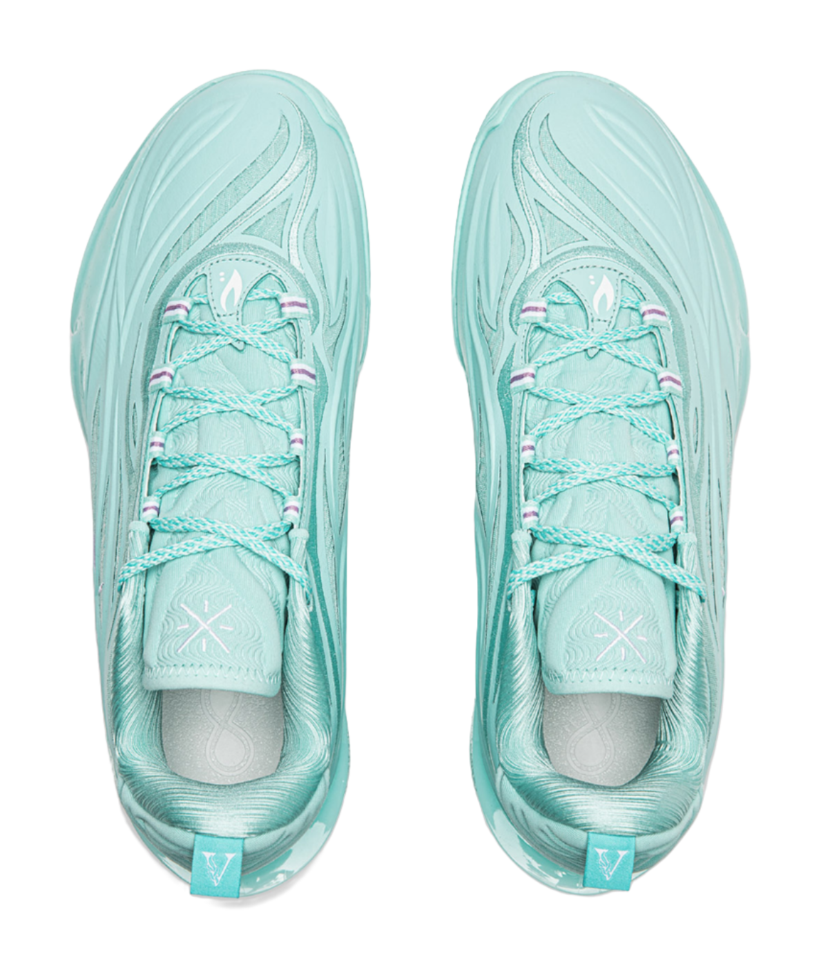 Li-Ning Way of Wade 808 5 Ultra V2 "Island Blue" ABAV045-57 - Dwyane Wade Basketball Shoe Unisex Blue Mint