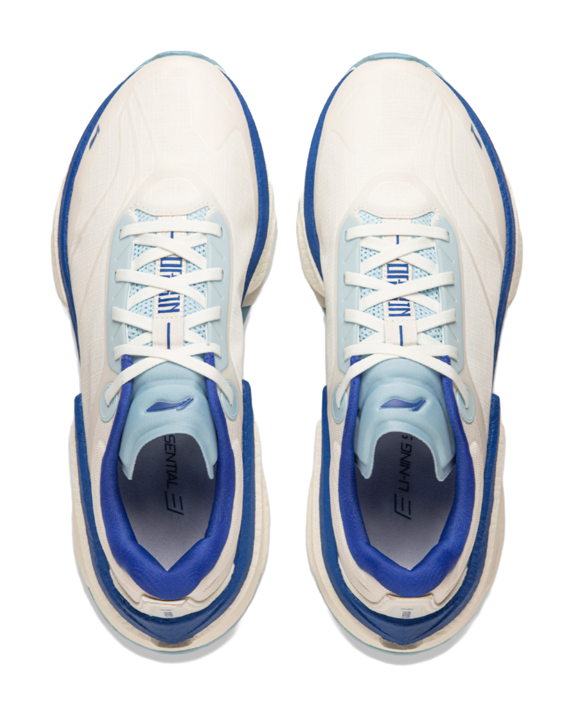 Li Ning Shadow 3 Essential Textile, TPU Cushioning Support Rebound Low top Sprint Running Shoes Mens White  VJsneaker