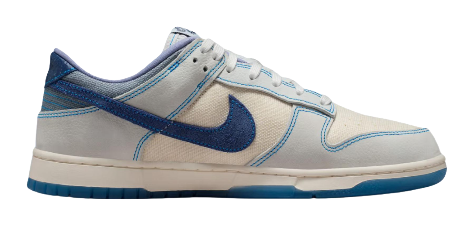 Nike Dunk Low top Skateboard Shoes Unisex White Blue  vjsneaker.com
