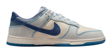 Nike Dunk Low top Skateboard Shoes Unisex White Blue  vjsneaker.com