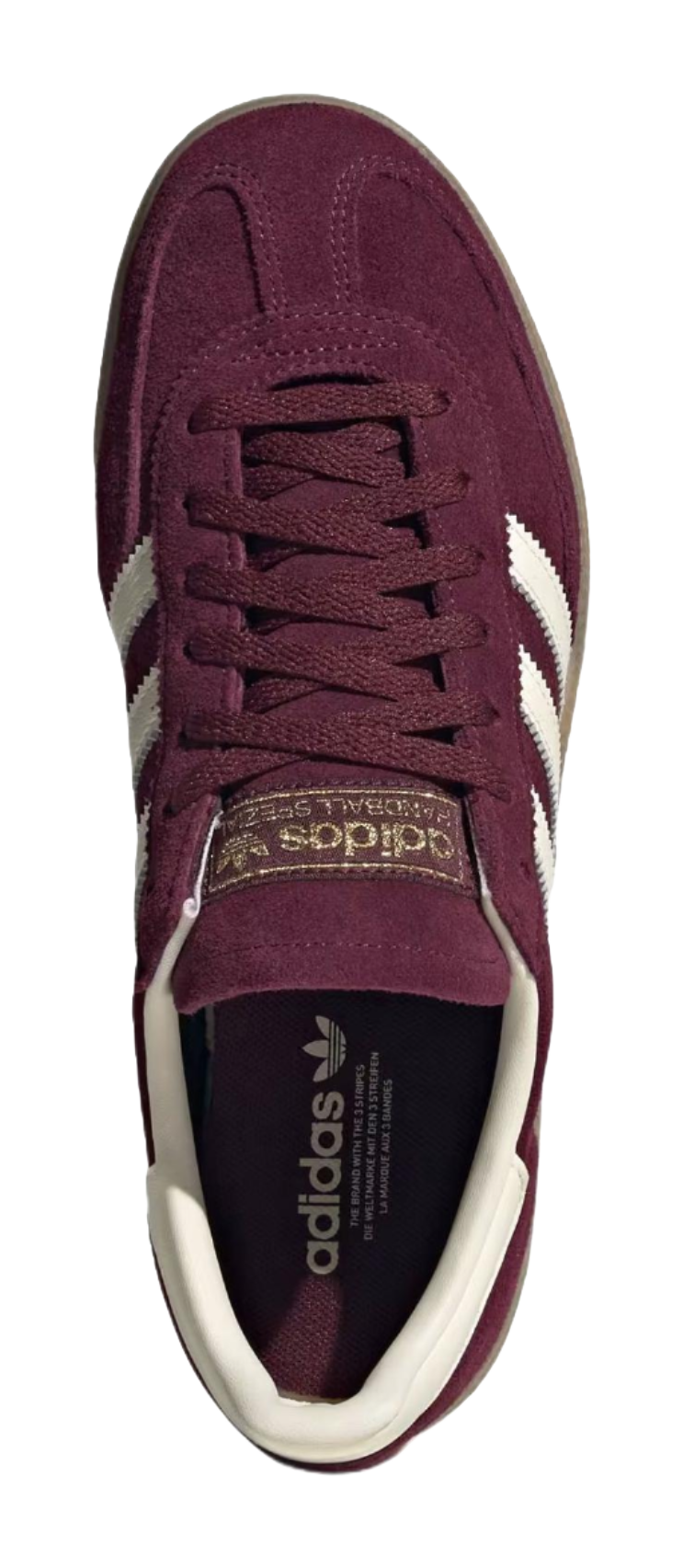 Handball Wmns Adidas Originals Spezial Maroon Cream Womens  vjsneaker.com