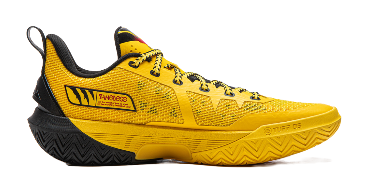 Li Ning Cushioning Slip Resistant Abrasion Resistant Breathable Rebound Anti Twist Grip Low top  vjsneaker.com