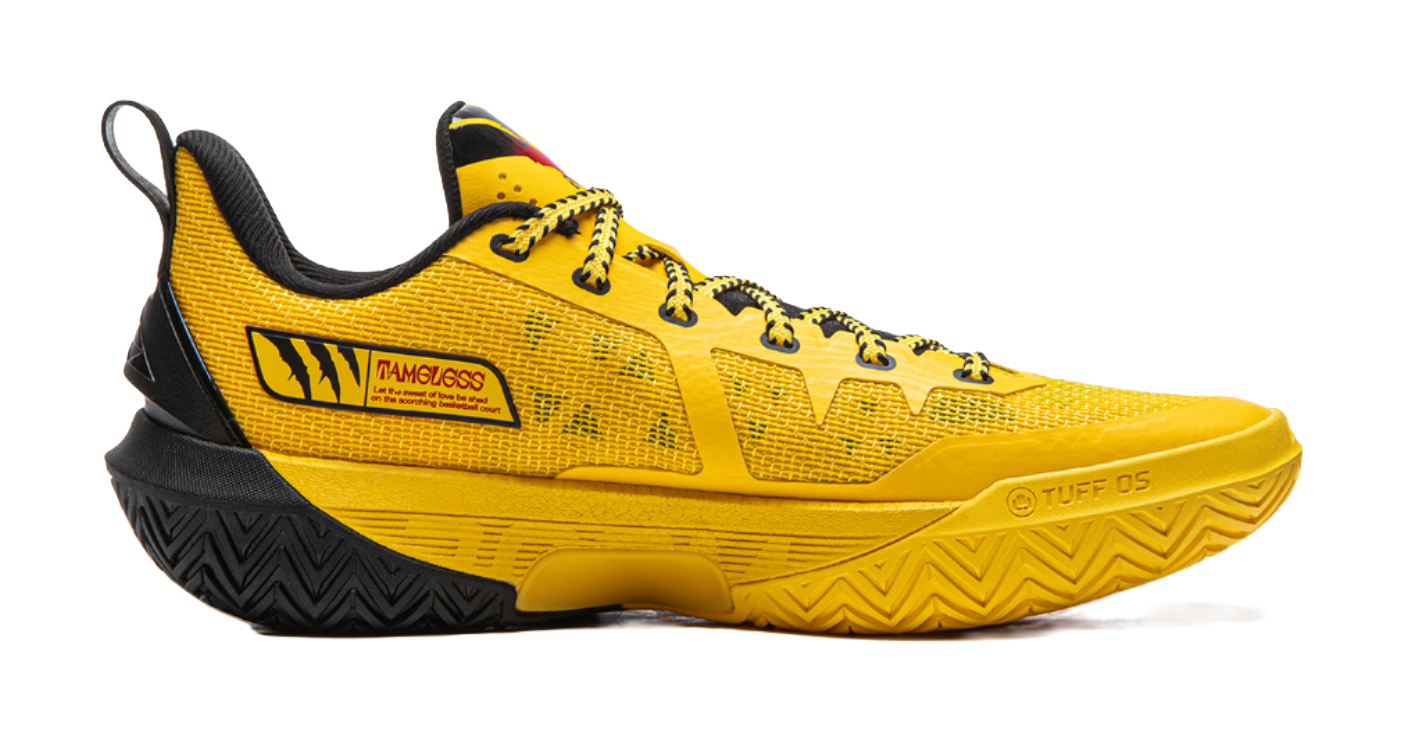 Li Ning Cushioning Slip Resistant Abrasion Resistant Breathable Rebound Anti Twist Grip Low top  vjsneaker.com