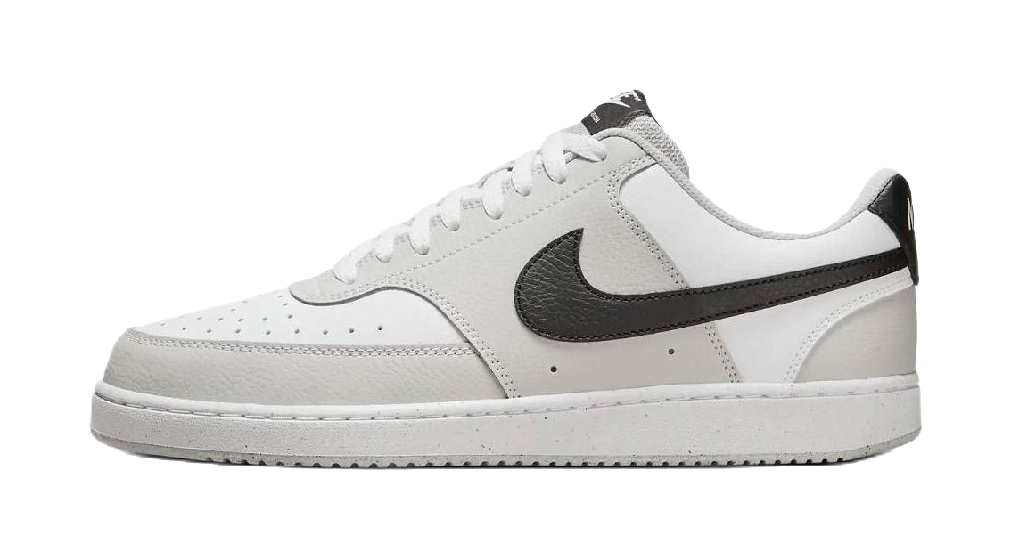 Nike Court Vision Low Grey Fog White Black  VJSNEAKER