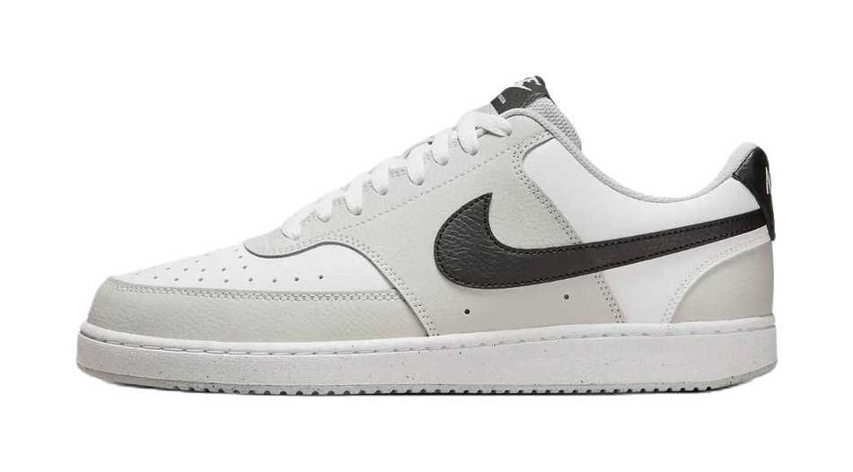 Nike Court Vision Low Grey Fog White Black  VJSNEAKER