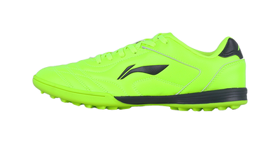 LiNing TF Broken Studs Slip-Resistant Cushioning Wear-Resistant Low-Top Kids Soccer Shoes Neon Green Kids 