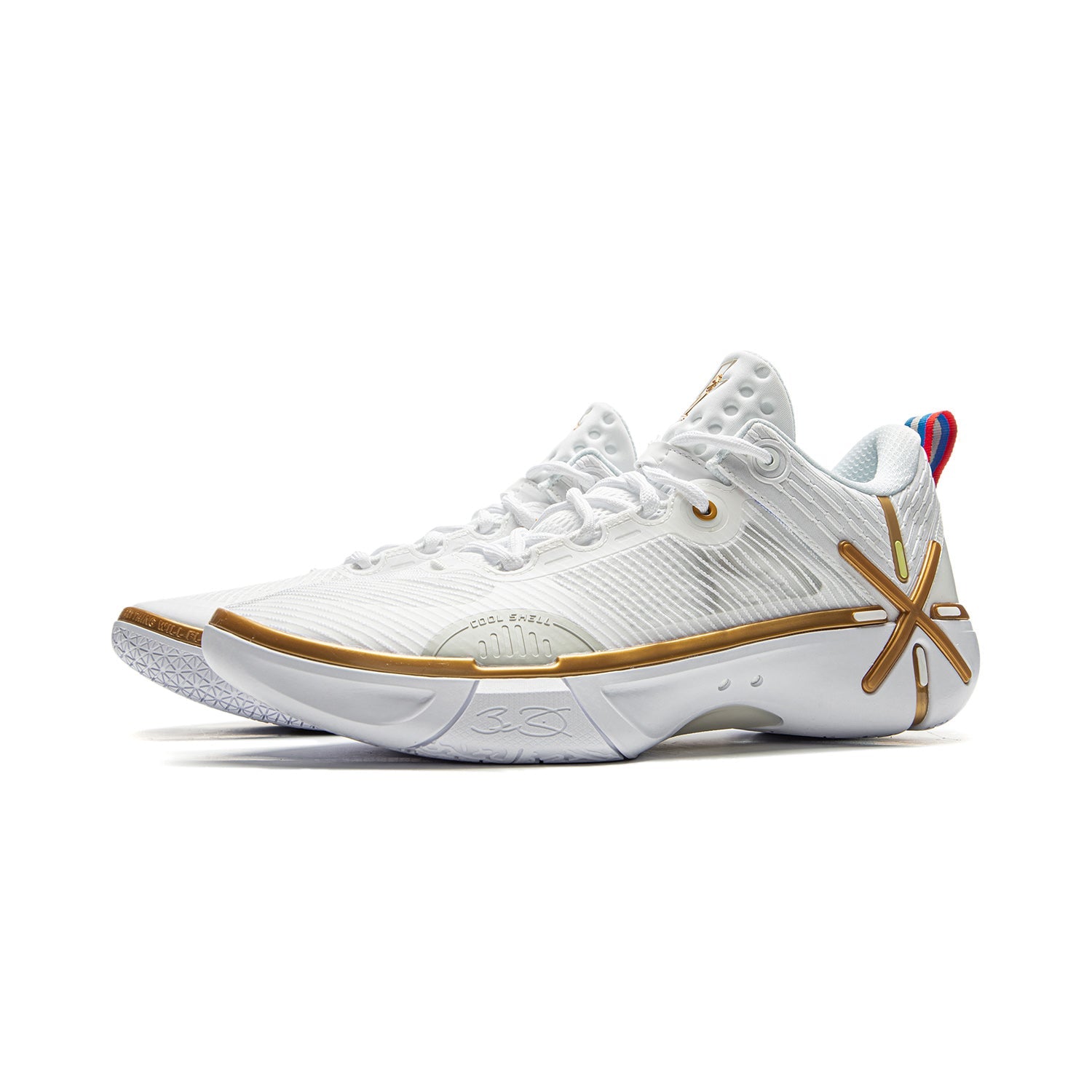 Li-Ning Wade Shadow 6 V2 'Road to Victory' - Basketball Shoes Unisex White/Gold