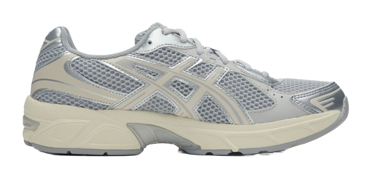 ASICS Gel 1130 Abrasion Resistant Low top Casual Running Shoes Womens Silver Gray  vjsneaker.com