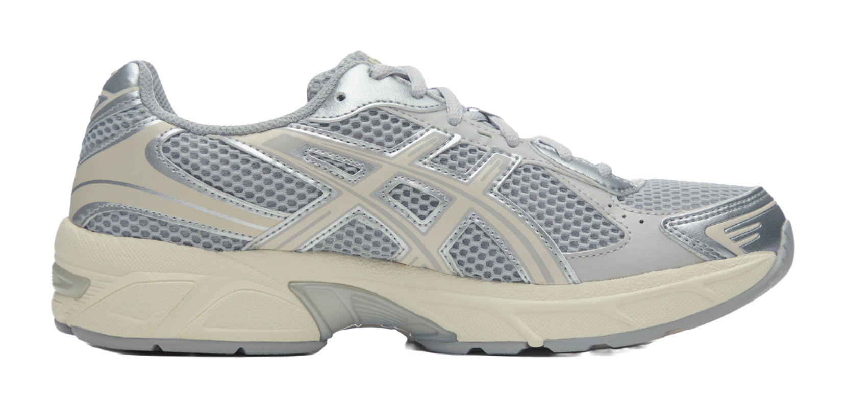 ASICS Gel 1130 Abrasion Resistant Low top Casual Running Shoes Womens Silver Gray  vjsneaker.com