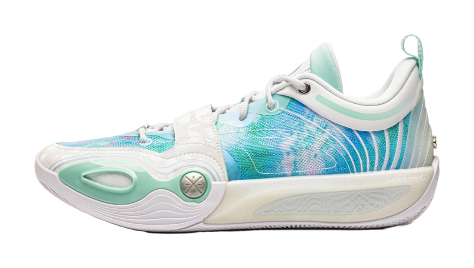 Li-Ning Wade All City 14 Encore "Ice Cyan" ABAW053-7 - Low Basketball Shoe Unisex Cyan
