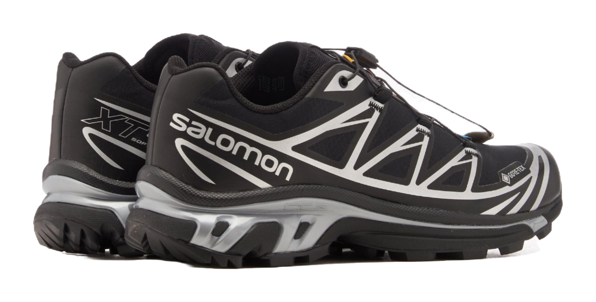 SALOMON XT-6 Gore-Tex Black Silver  vjsneaker.com