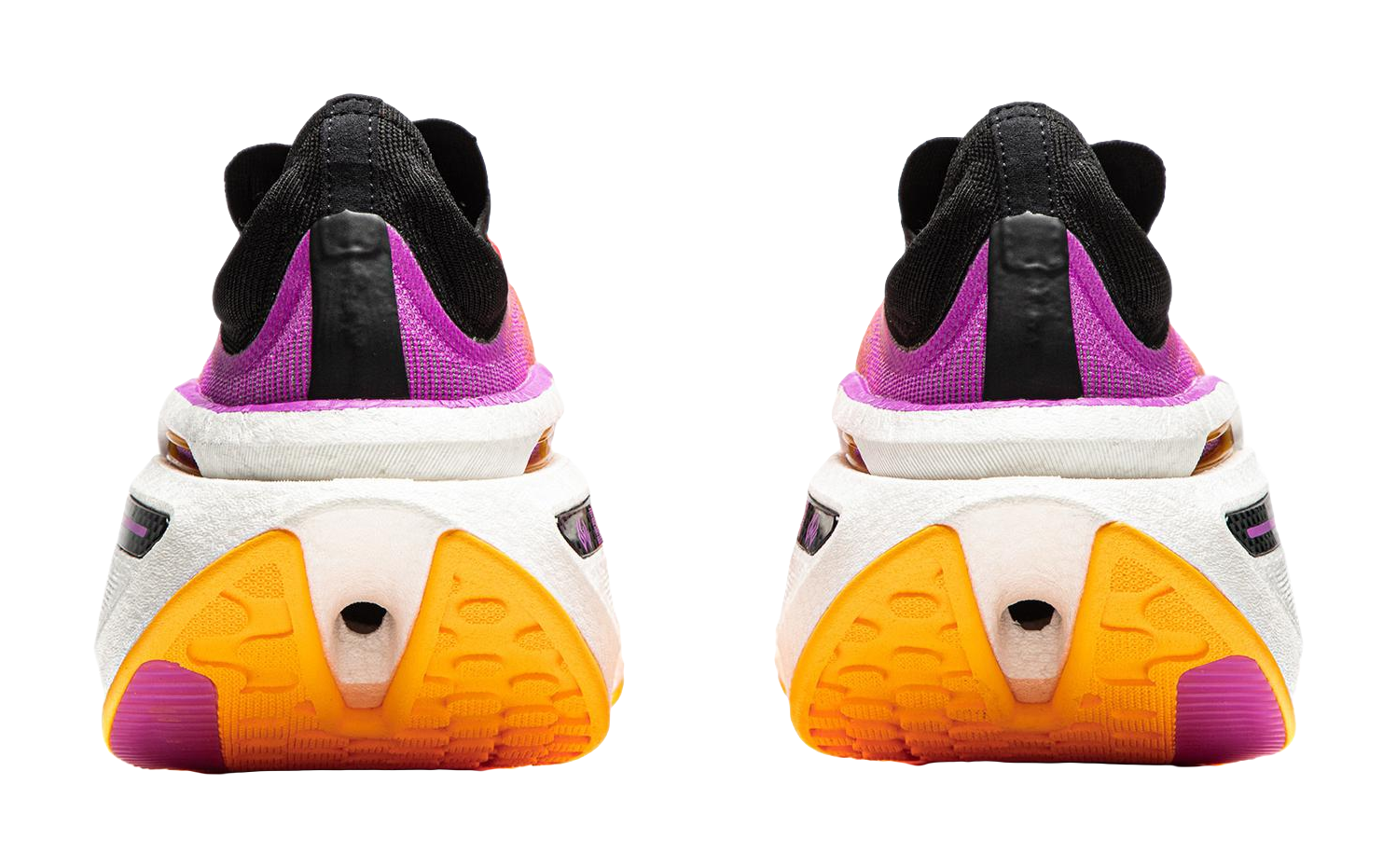 Li Ning Shadow 3.0 Cushioning Abrasion Resistant Breathable Rebound Low top Sprint Running Shoes Unisex Orange Black  VJsneaker