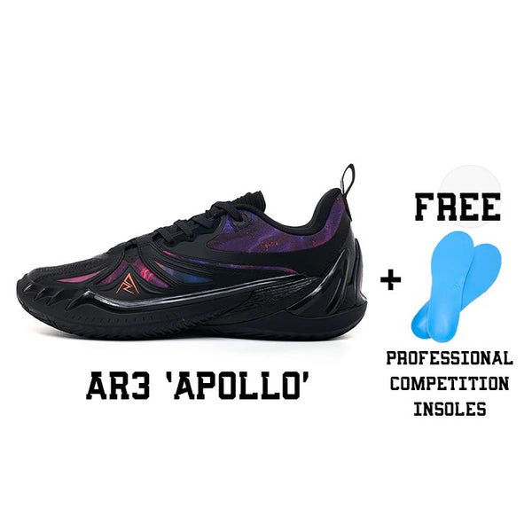 Rigorer Austin Reaves AR3 'Apollo' - Black Basketball Shoes for Men  VJ SNEAKER