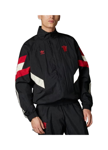 Adidas Originals Manchester Track Jacket Men Black  vjsneaker.com