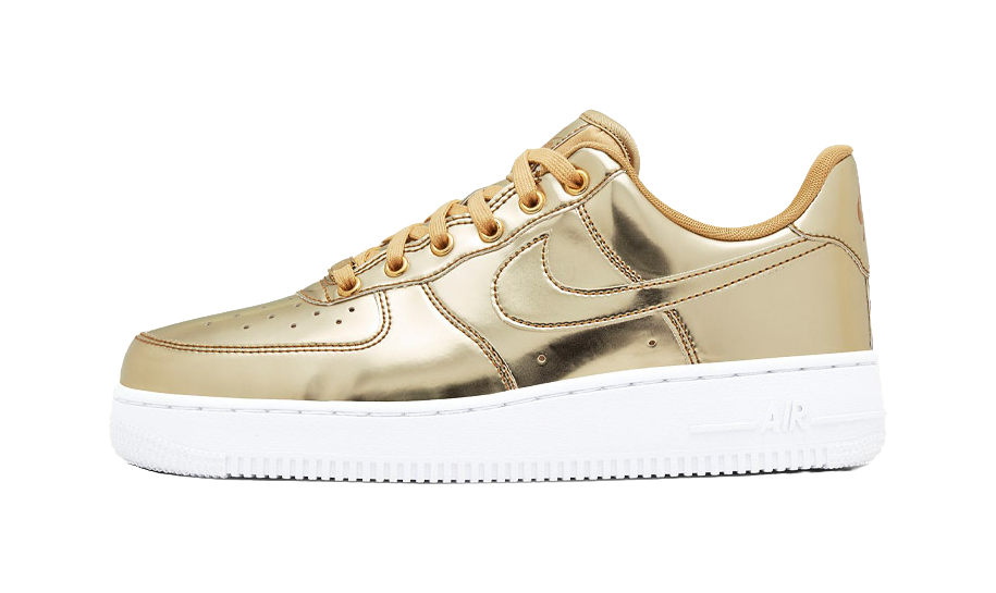Nike Air Force 1 Low Metallic Gold Womens  VJSNEAKER