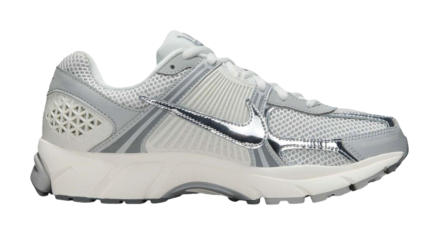 Nike Vomero 5 Breathable Support Casual Running Shoes Unisex White Silver Gray  vjsneaker.com