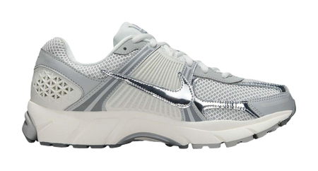 Nike Vomero 5 Breathable Support Casual Running Shoes Unisex White Silver Gray  vjsneaker.com