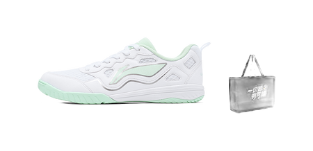 Li-Ning Eagle Eye 3.0 ESS "Po Lang" APPV011-2 - Table Tennis Shoe Unisex Standard White/Sky Blue Green