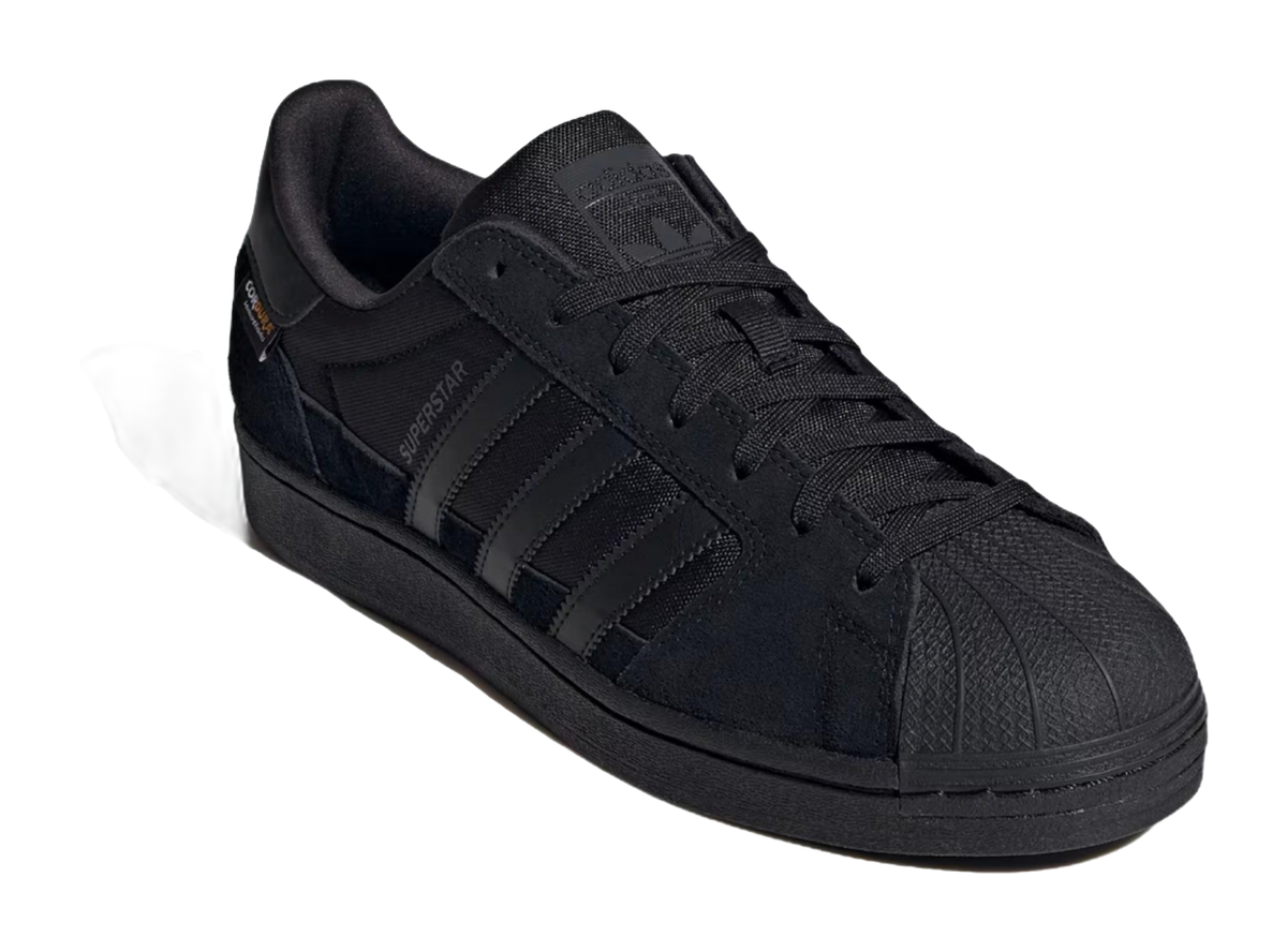 Adidas Superstar Black Carbon Cordura  vjsneaker.com