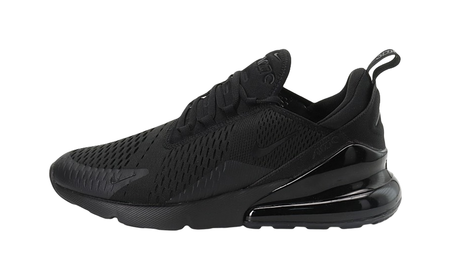 Nike Air Max 270 Triple Black Sneakers  vjsneaker.com